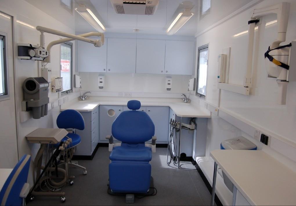 mobile dental container