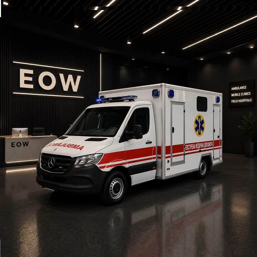 Mercedes Sprinter Box Type Emergency Ambulance