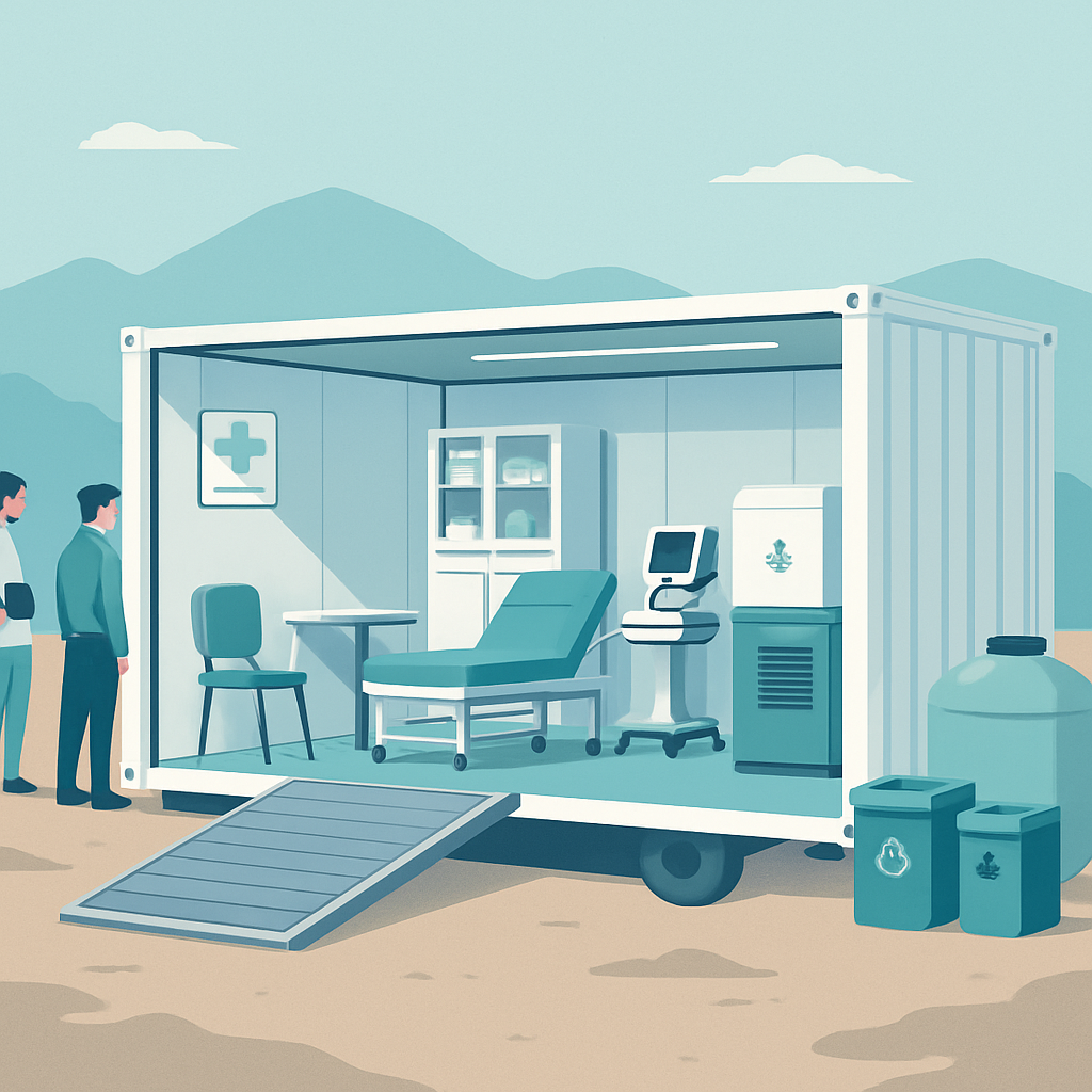 Medical Container Units for Remote Healthcare Medical Container Units for Remote Healthcare