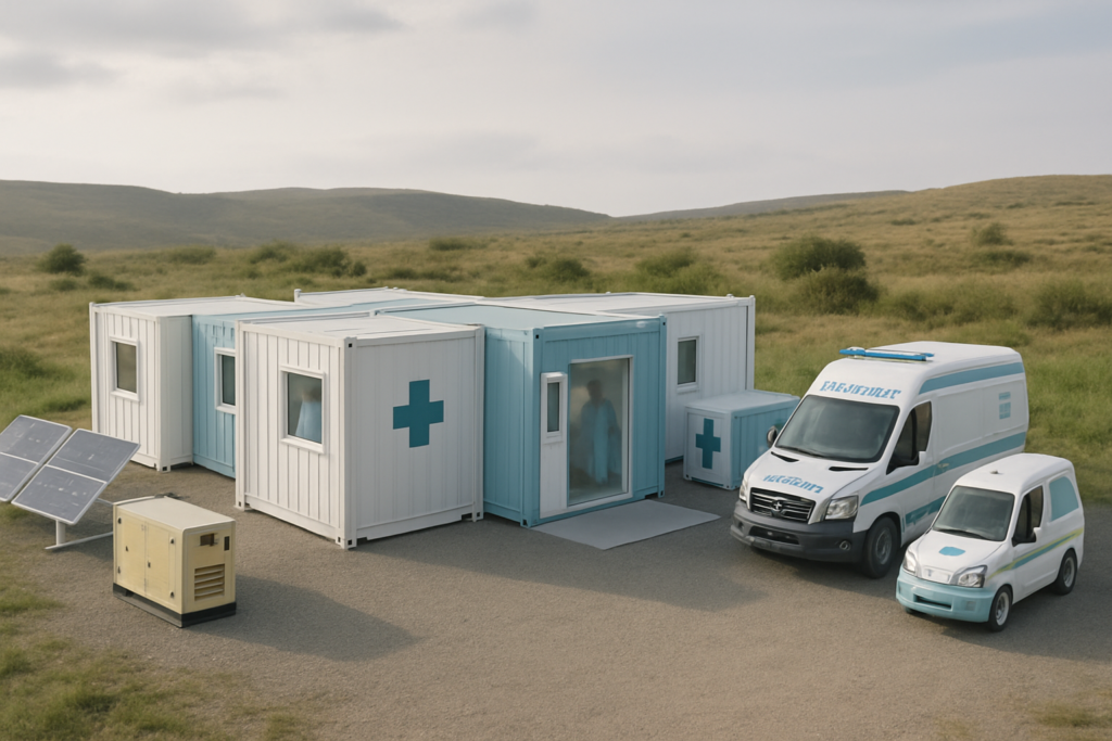 Medical Container Units for Remote Healthcare