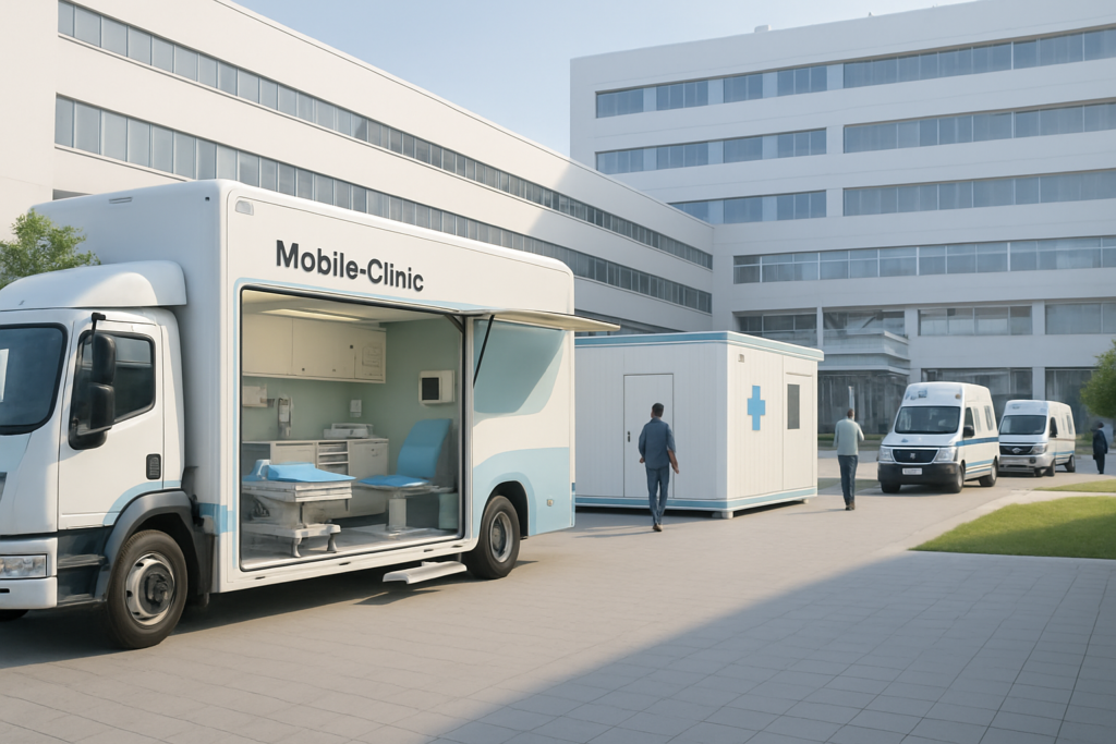 Mobile Clinic Manufacturers for Hospital Projects